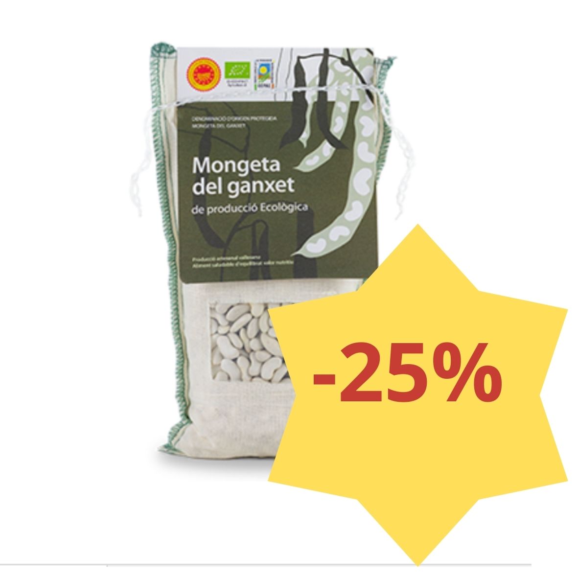 Mongeta del ganxet DOP seca 500gr